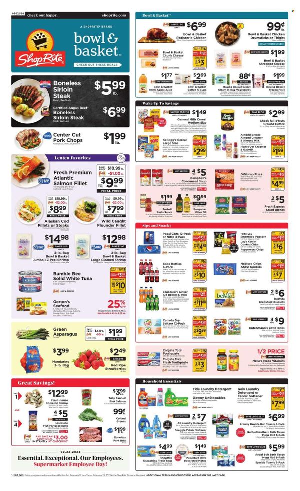 Shoprite Md Weekly Ad Flyer Specials February To February