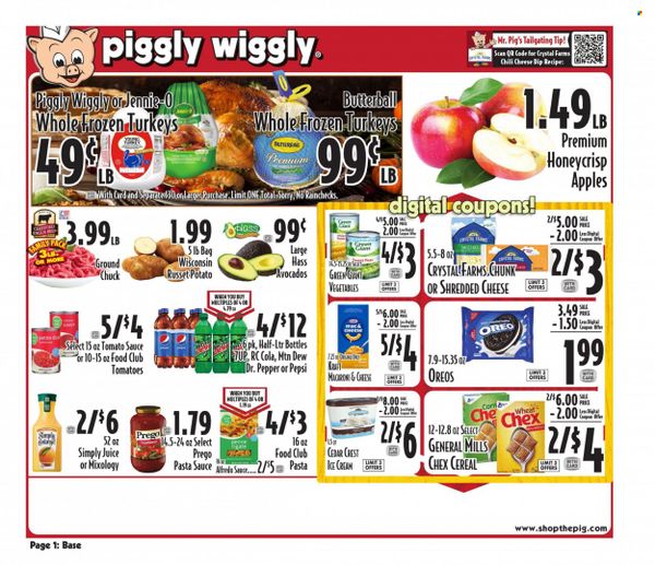 Piggly Wiggly GA SC Weekly Ad Flyer Specials November 8 To November