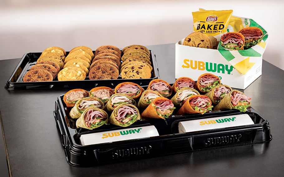 Purchase a 75+ Catering Order at Subway with Promo Code and Get 10 Off