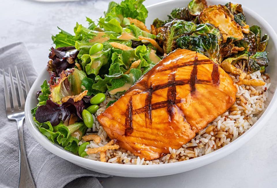 New Sesame-Soy Salmon Bowl Arrives at Red Lobster