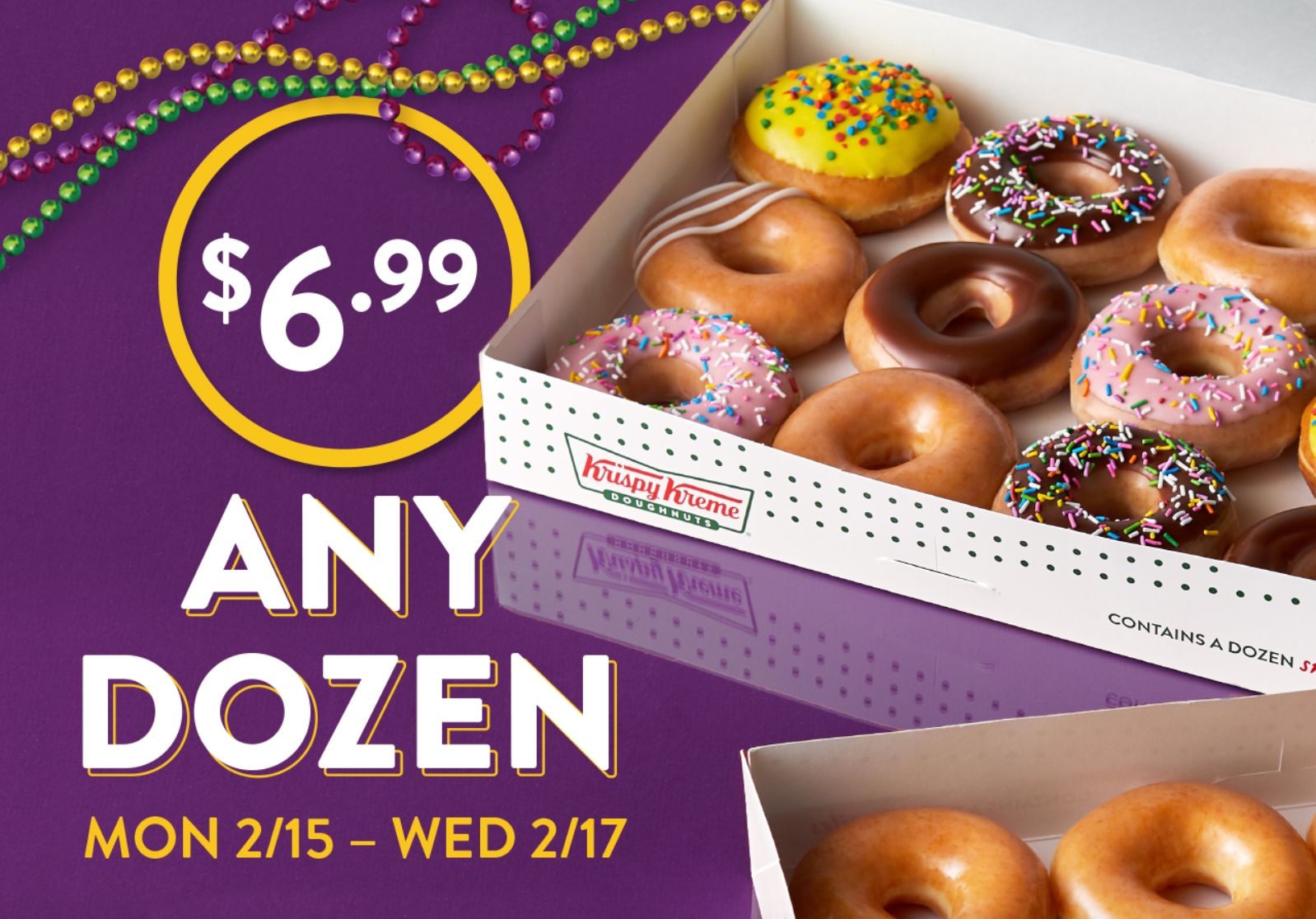 Krispy Kreme Rewards Members Check Your Inbox for a 6.99 Dozen Deal