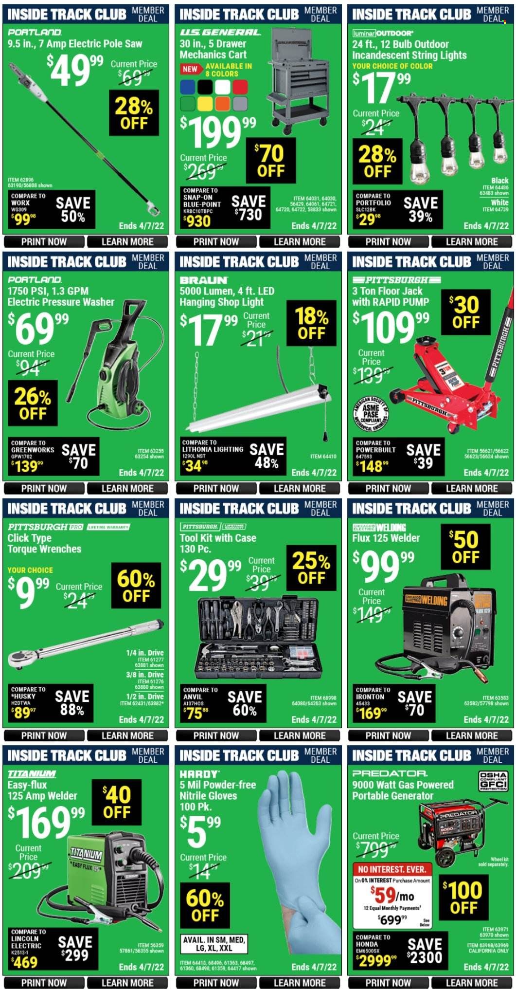 Harbor Freight Weekly Ad Flyer April 4 to April 11