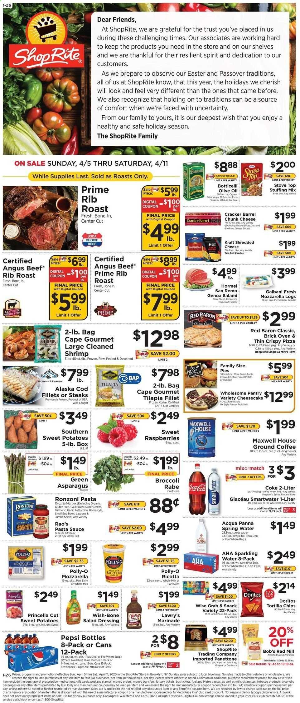 ShopRite Weekly Ad & Flyer April 5 to 11