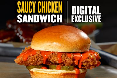 Get the New Saucy Chicken Sandwich for Only $5.99 with Your Next Online ...