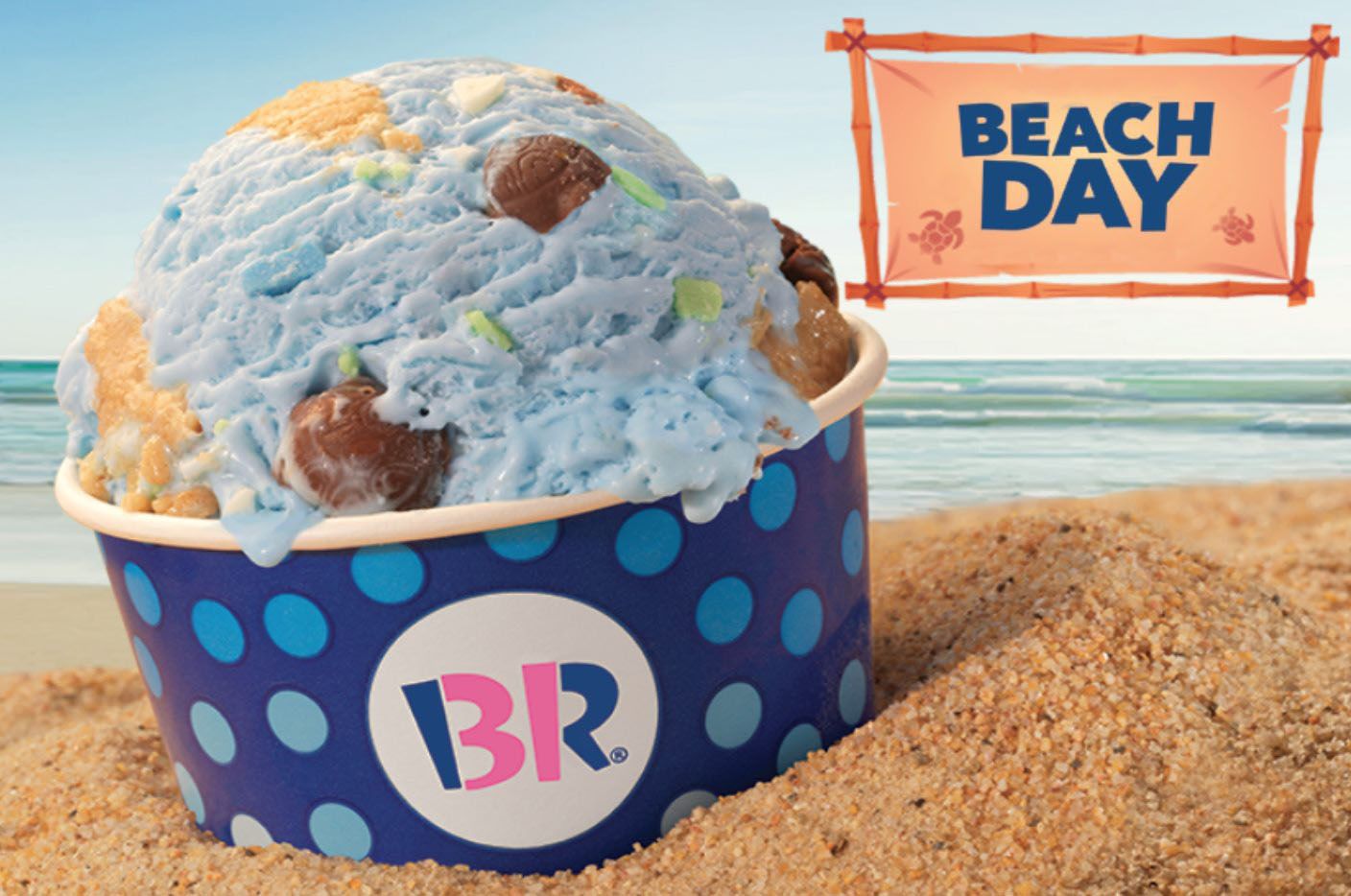 BaskinRobbins Brings Back their Popular Beach Day Ice Cream