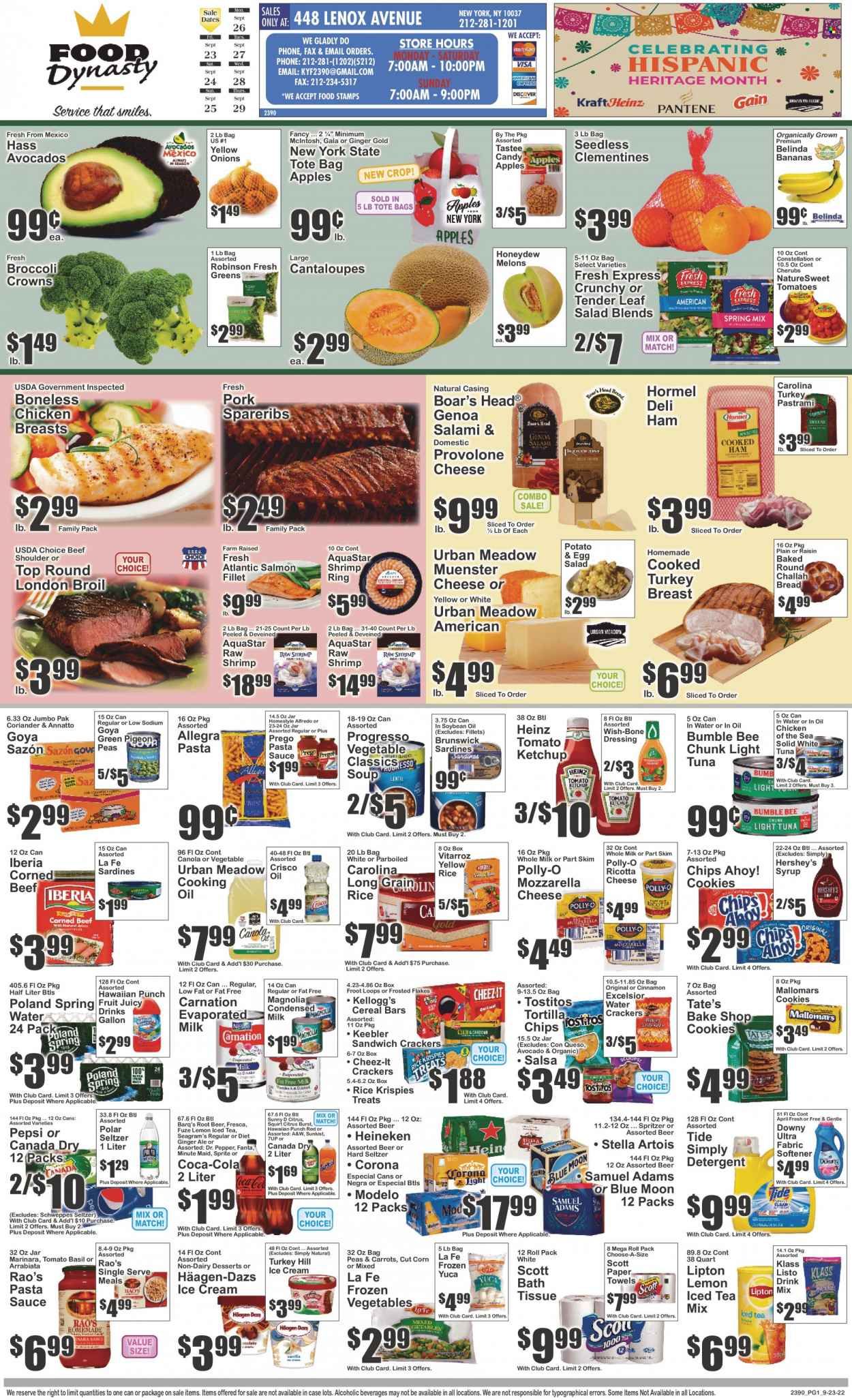 Food Dynasty (NY) Weekly Ad Flyer Specials September 23 to September 29 ...