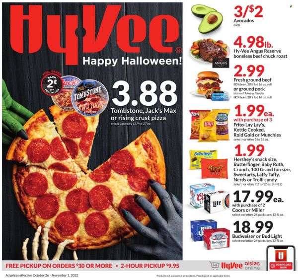 HyVee (IA) Weekly Ad Flyer Specials October 26 to November 1, 2022