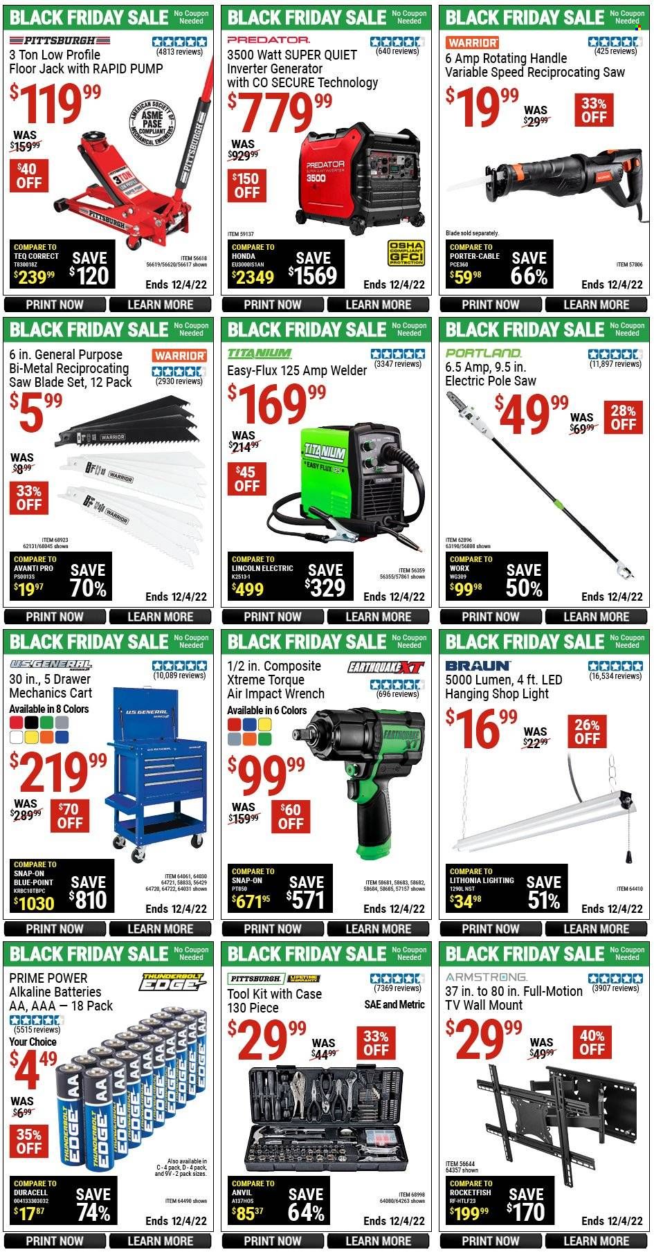 Harbor Freight Weekly Ad Flyer Specials December 2 To December 4 2022 