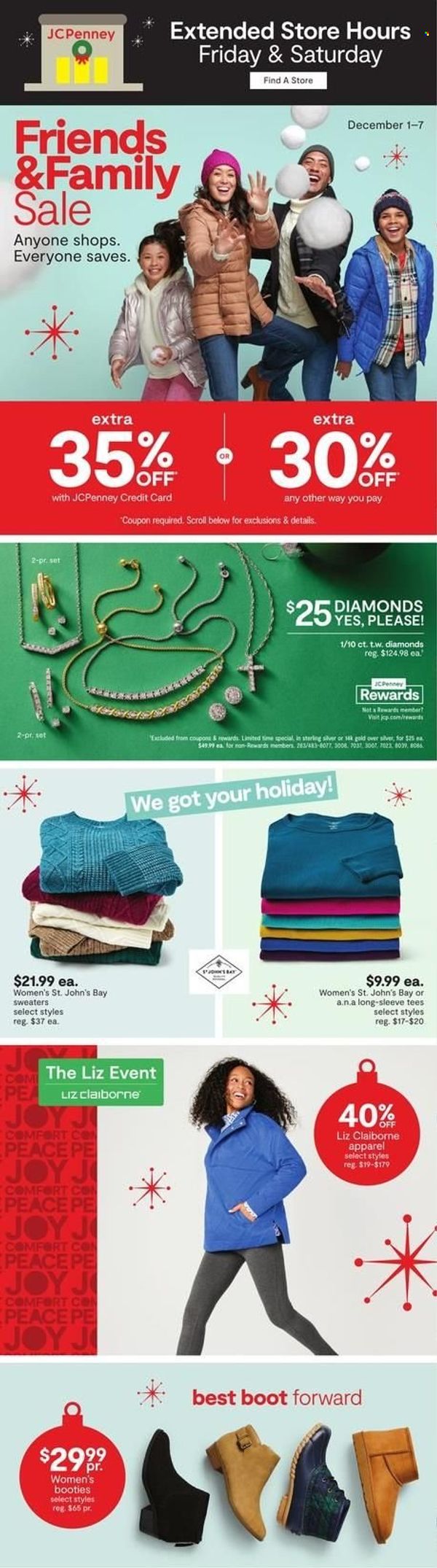 JCPenney Weekly Ad Flyer Specials December 1 to December 7, 2022