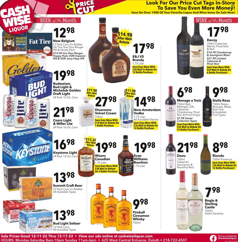 Cash Wise Liquor Only (MN) Weekly Ad Flyer Specials December 11 to ...