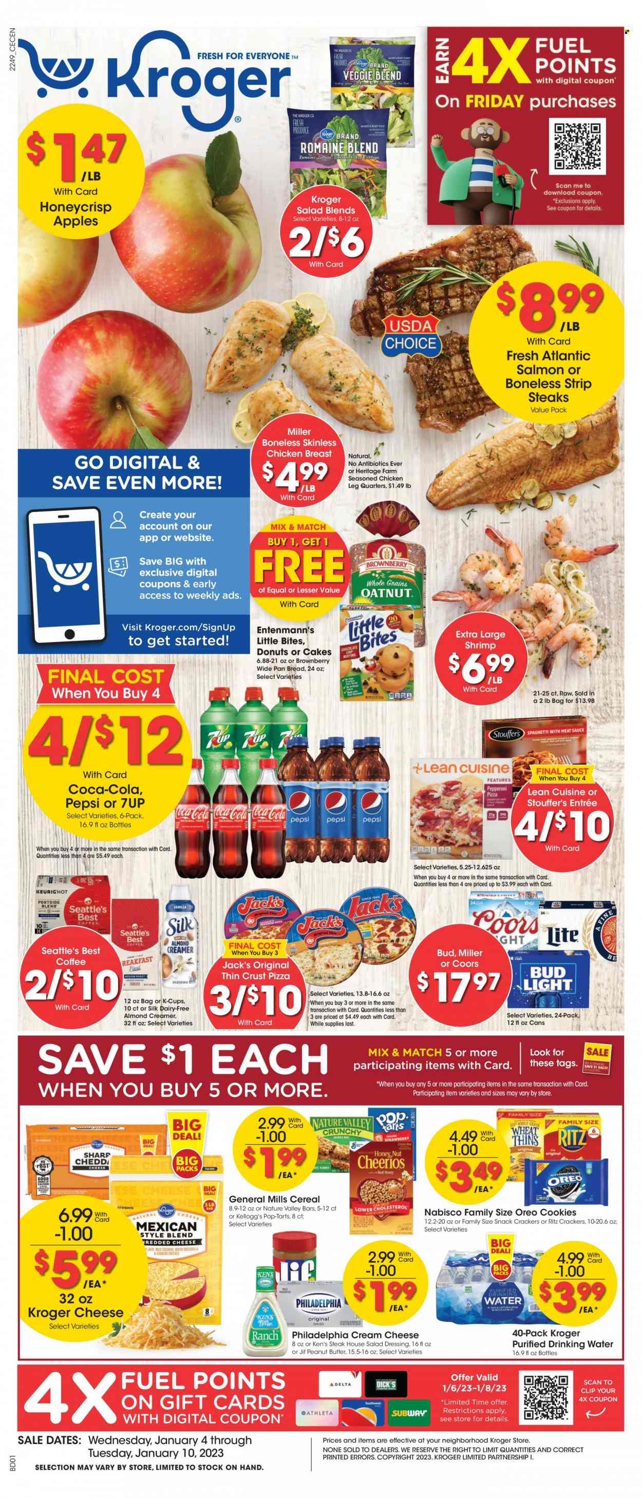 Kroger (IN) Weekly Ad Flyer Specials January 4 to January 10, 2023