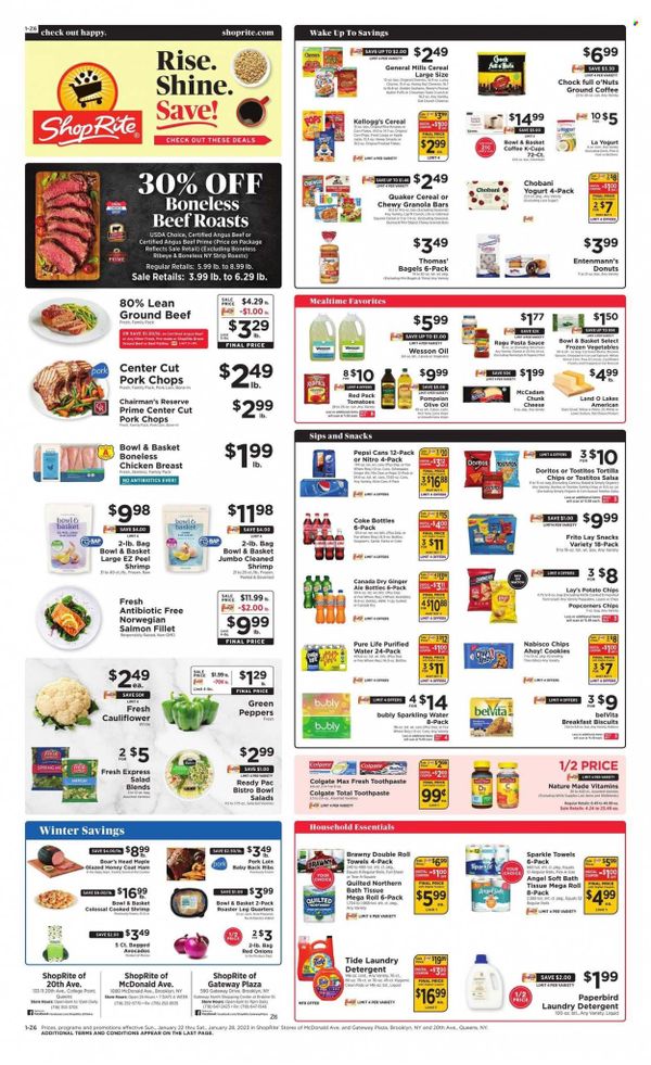 ShopRite (NY) Weekly Ad Flyer Specials January 22 to January 28, 2023