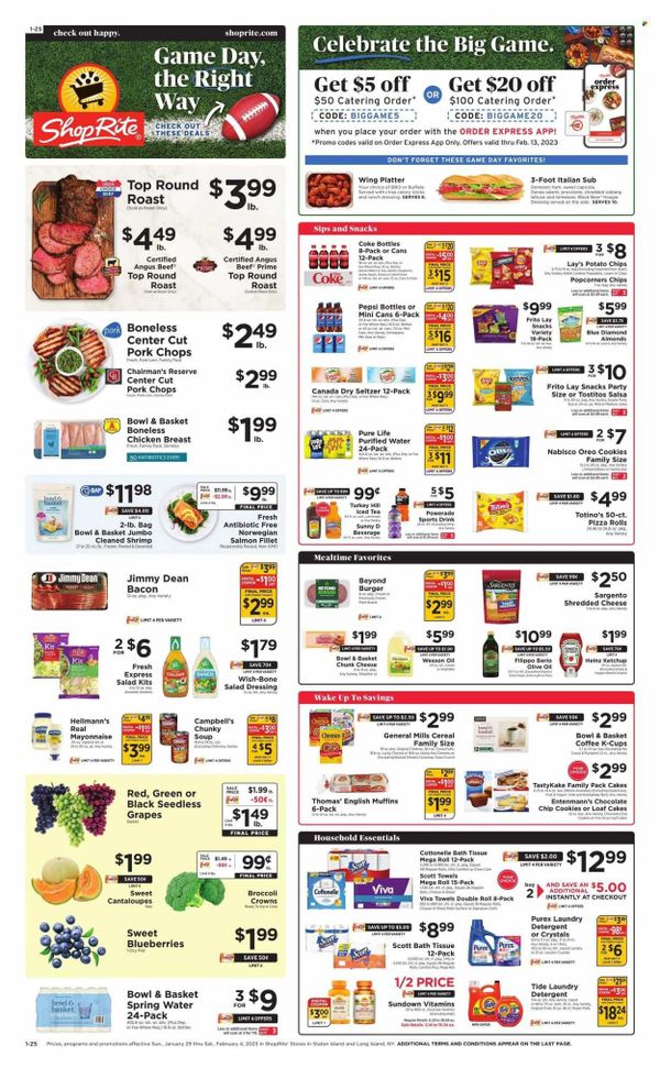 ShopRite (NY) Weekly Ad Flyer Specials January 29 to February 4, 2023