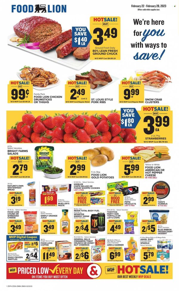 Food Lion (DE, MD) Weekly Ad Flyer Specials February 22 to February 28 ...