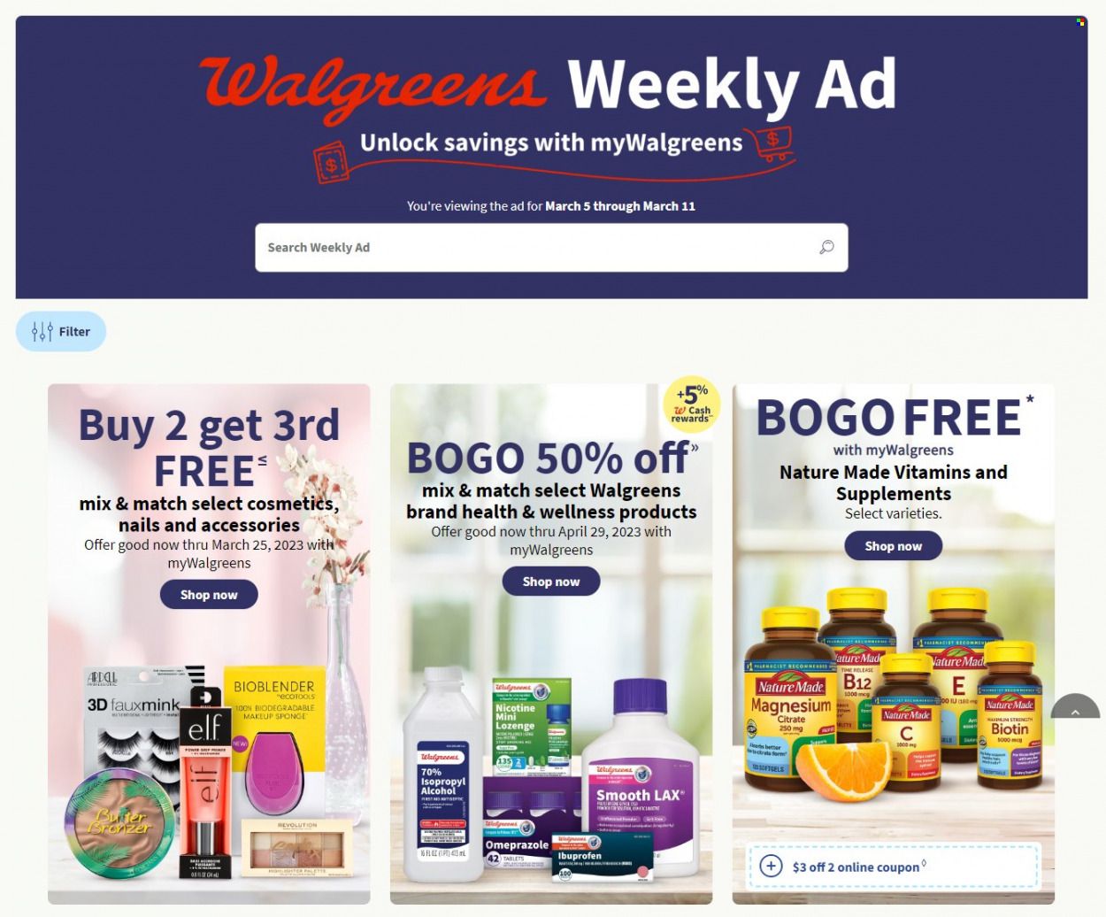 walgreen ads for next week