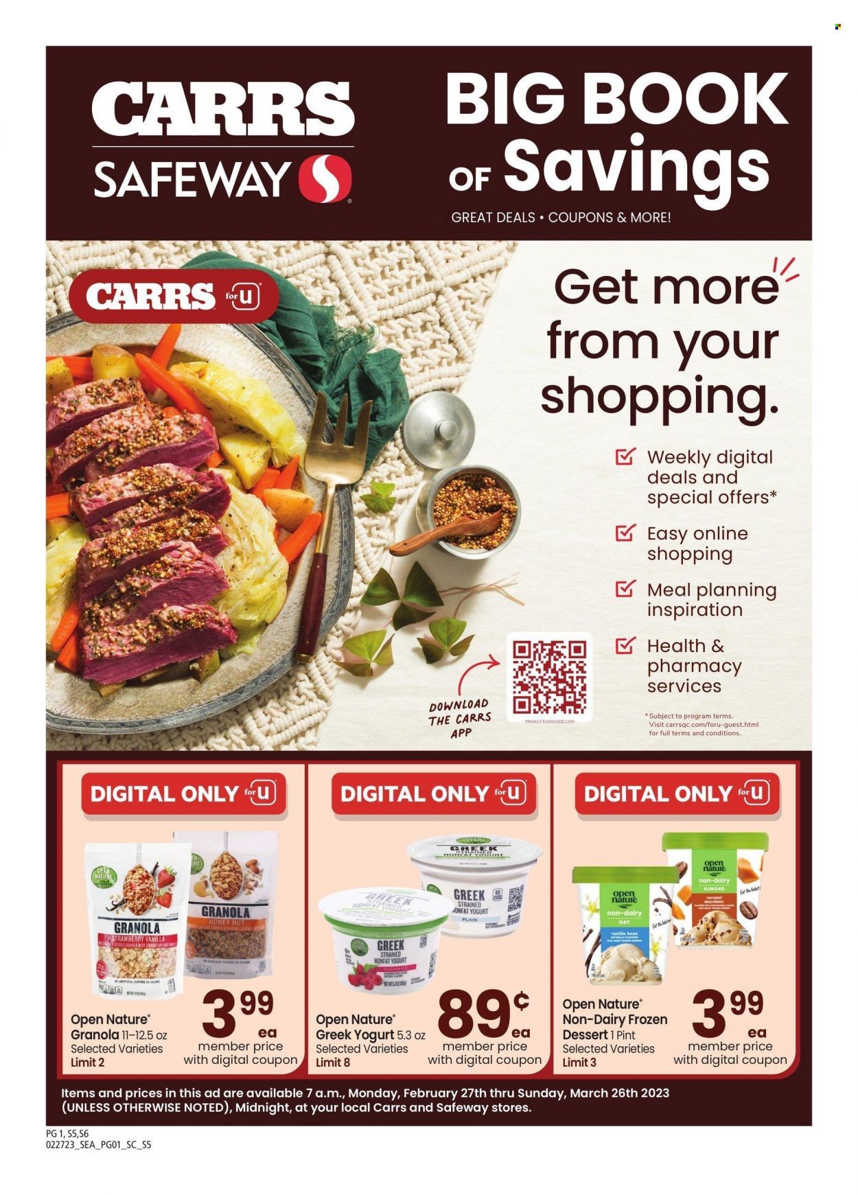 Safeway (AK) Weekly Ad Flyer Specials February 27 to March 26, 2023