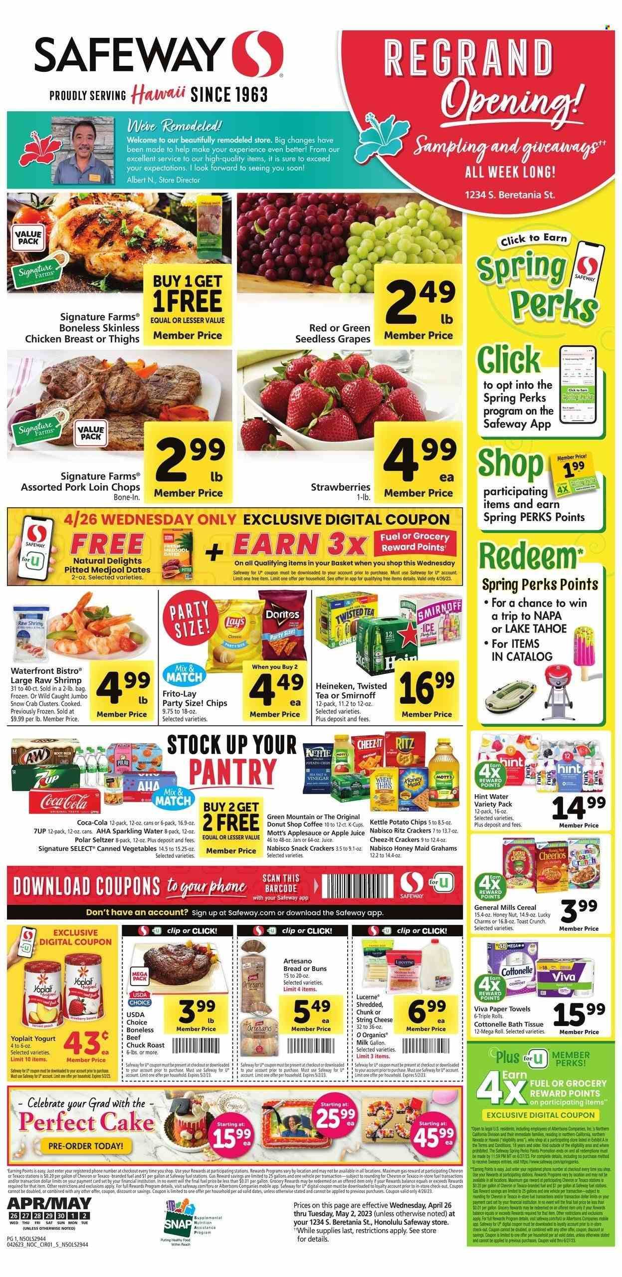 Safeway (HI) Weekly Ad Flyer Specials April 26 to May 2, 2023