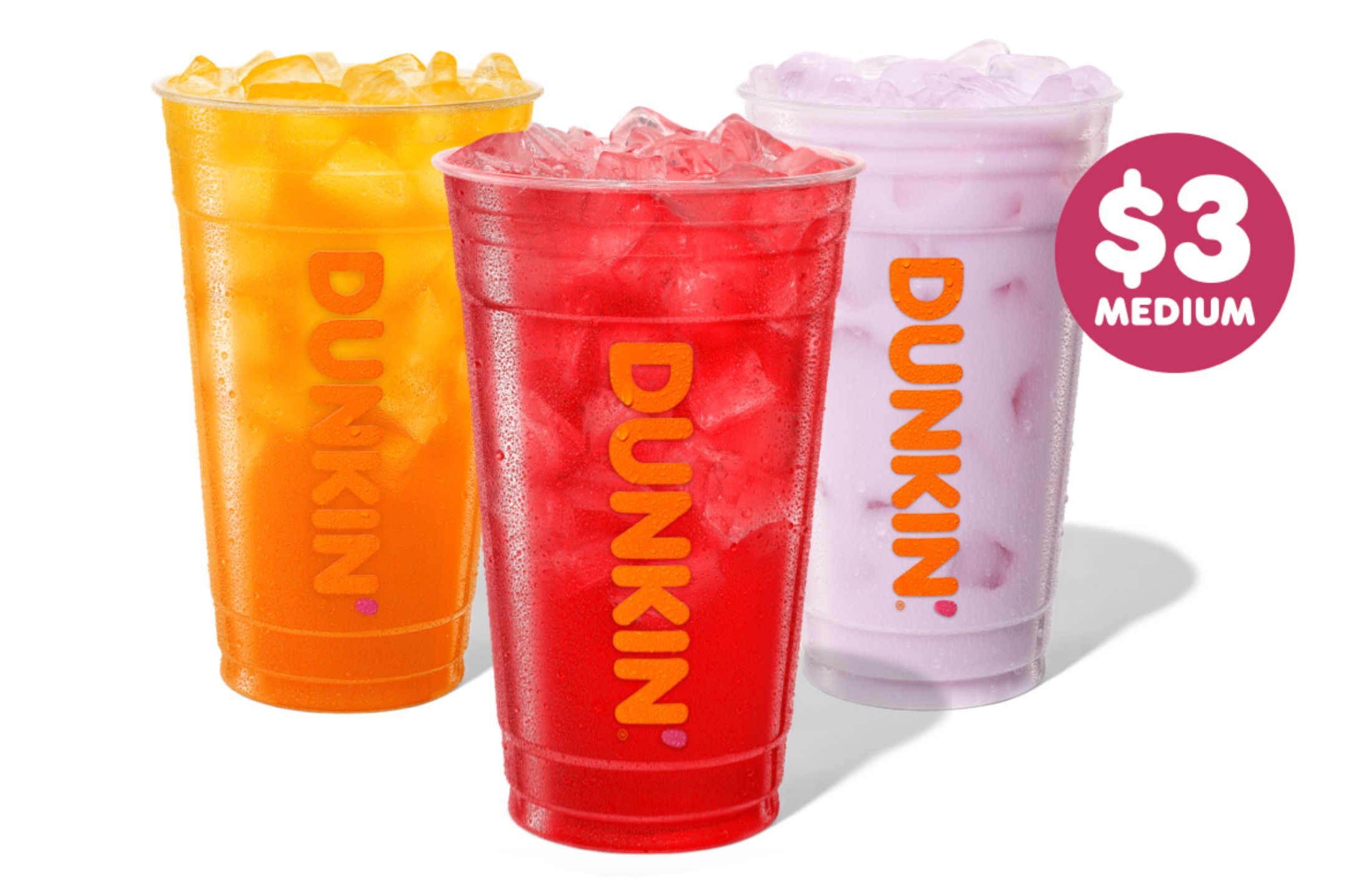 Rewards Members Can Get a 3 Medium Dunkin' Refresher Daily Through to