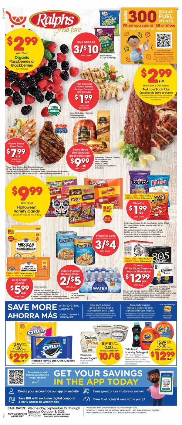 Ralphs (CA) Weekly Ad Flyer Specials September 27 to October 3, 2023