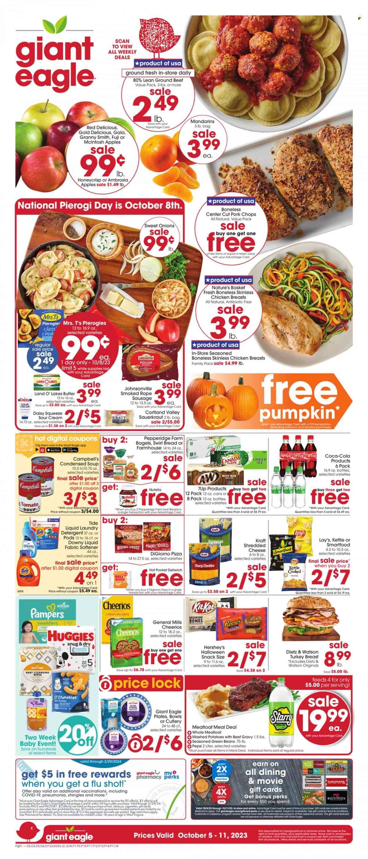 Giant Eagle (PA) Weekly Ad Flyer Specials October 5 to October 11, 2023