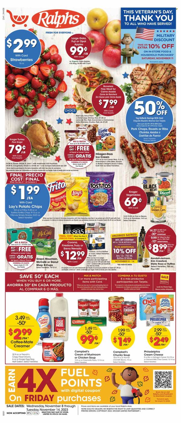 Ralphs (CA) Weekly Ad Flyer Specials November 8 to November 14, 2023