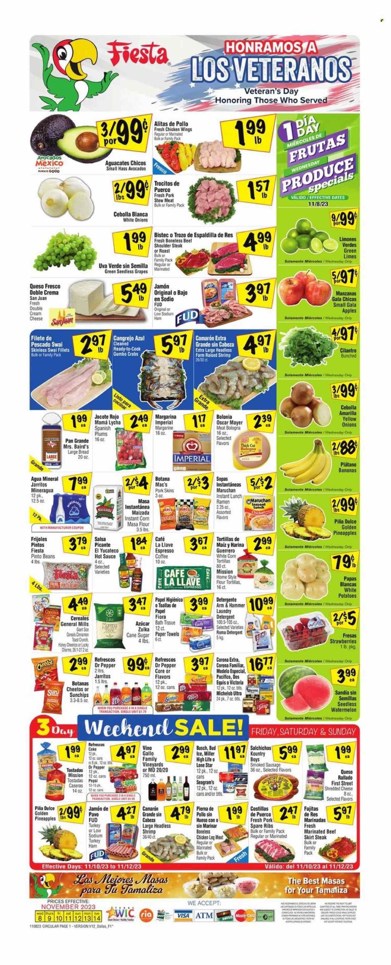 Fiesta Mart (TX) Weekly Ad Flyer Specials November 8 to November 14, 2023