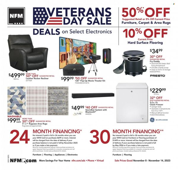 Nebraska Furniture Mart (IA, KS, NE, TX) Weekly Ad Flyer Specials