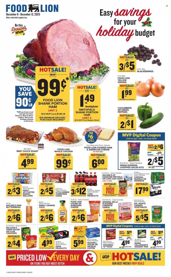 Food Lion (WV) Weekly Ad Flyer Specials December 6 to December 12, 2023