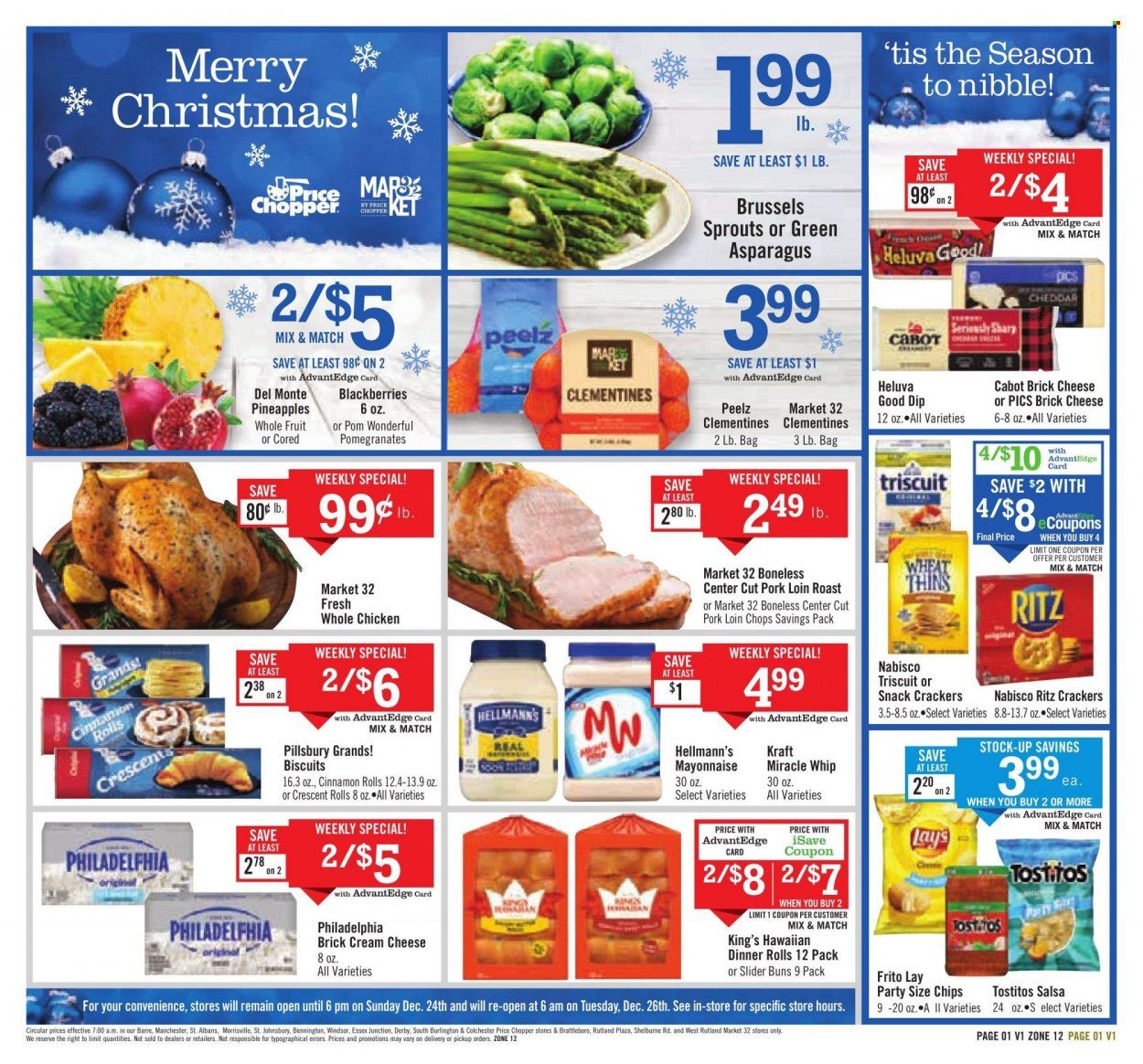 Price Chopper (VT) Weekly Ad Flyer Specials December 17 to December 23