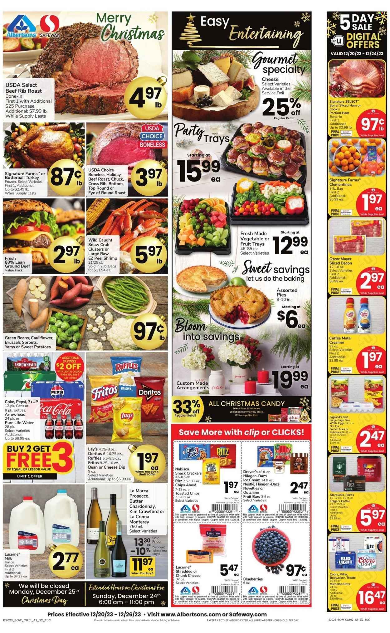 Safeway Az Weekly Ad Flyer Specials December 20 To December 26 2023