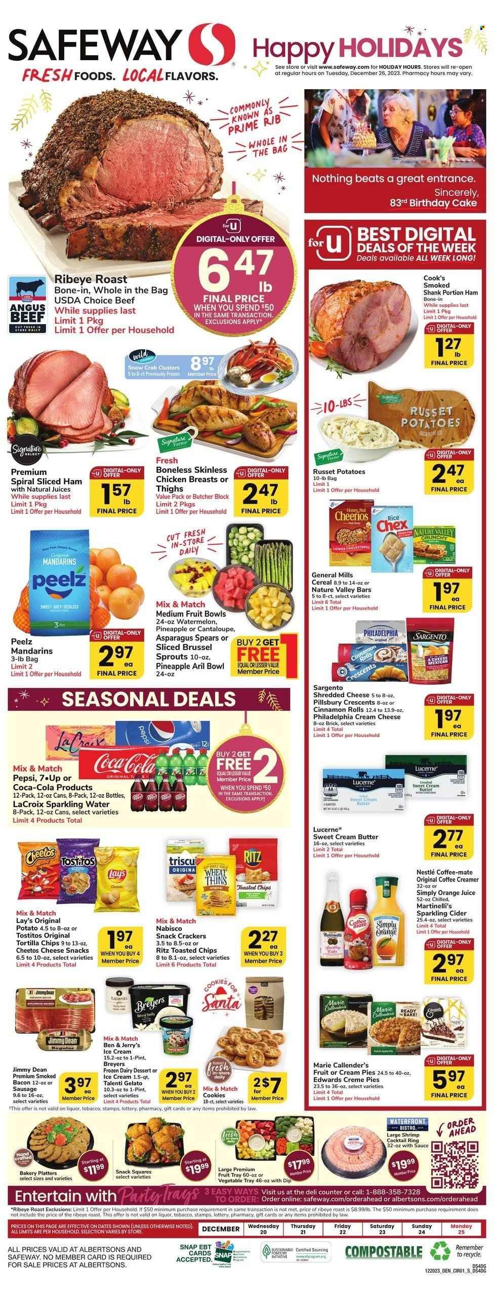 Safeway (WY) Weekly Ad Flyer Specials December 20 to December 25, 2023