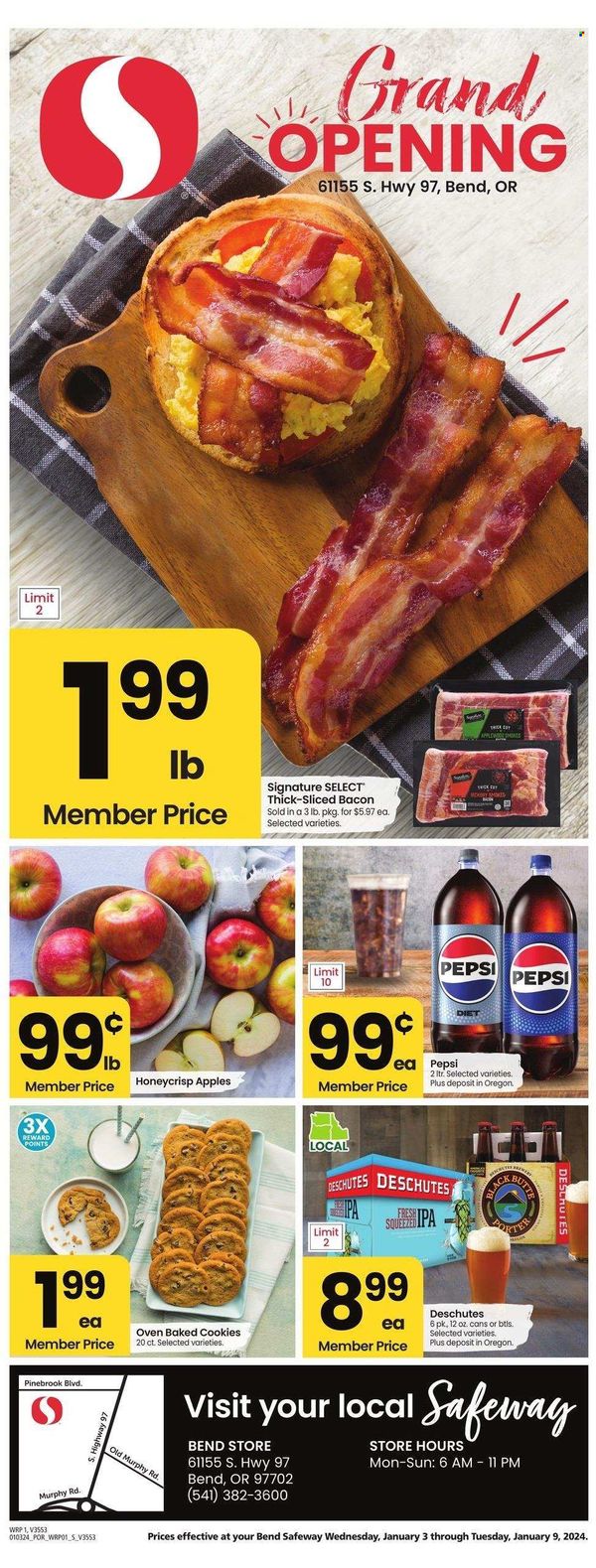 Safeway (OR) Weekly Ad Flyer Specials January 3 to January 9, 2024